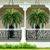 Boston Fern Faux Plant With Ultraviolet Resistant Material For Living Room And Commercial Use