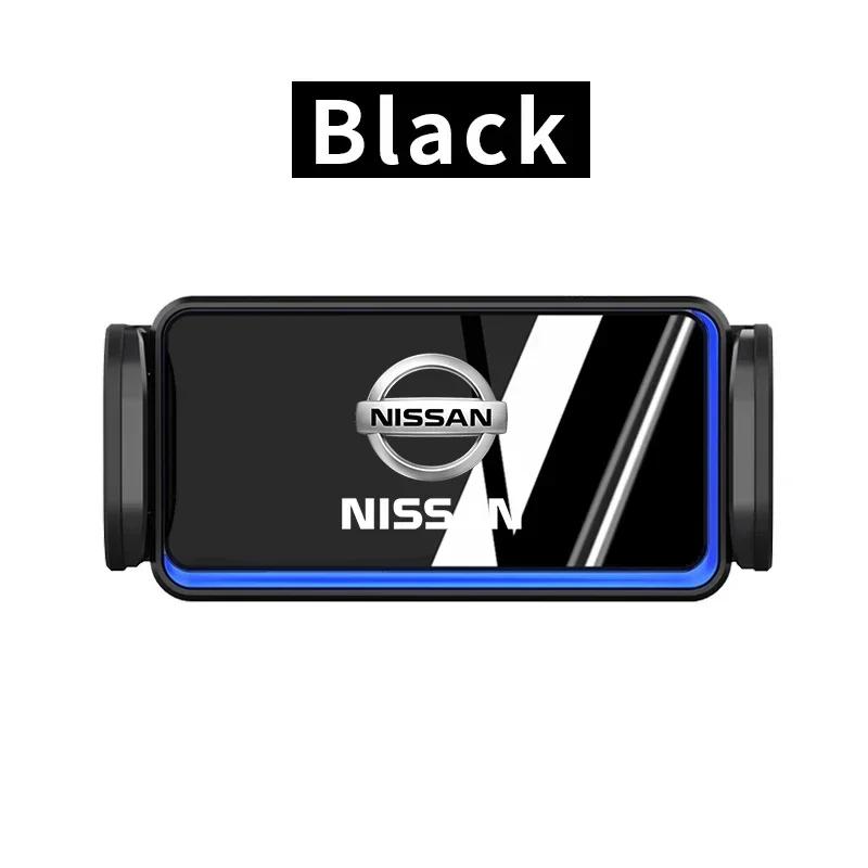 Автомобильный держатель телефона на дефлектор, зажим, аксессуары для интерьера автомобиля для Nissan Nismo Juke Note Versa Almera X-Trail Xterra Qashqai