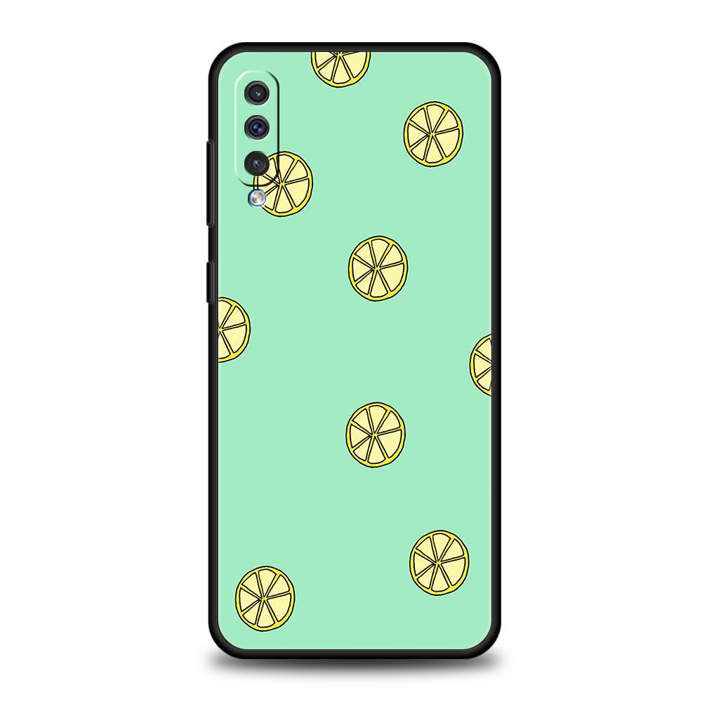 Чехол для телефона Mediterranean Lemon для Samsung Galaxy A52 A50 A70 A10 A30 A40 A20S A20E A02S A12 A22 A72 A32 5G A04s Силиконовый чехол