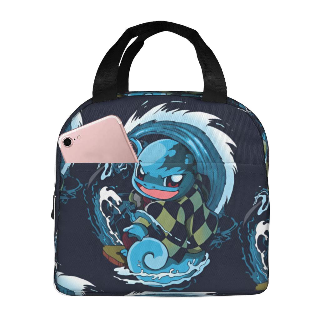 Custom S-Squirtles Lunch Bag Women Thermal Cooler Insulated Lunch Boxes for Adult Office