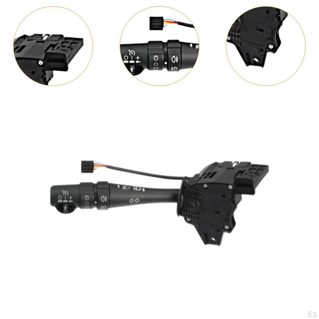 Steering Column Switch Lights 25743473 Black Accessory for Compatible Replace Parts High