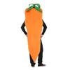 Adult Novelties Men's Adult Carrot Costume Orange Fruit Funny Jumpsuit Cosplay Vegetable Costume for Women Men Banana Outfits