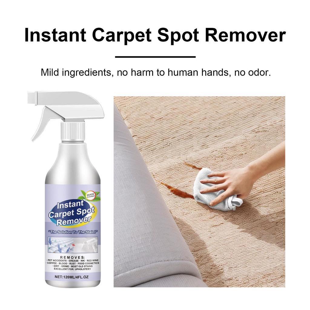Carpet Specific Easy Cleaning, Stain Removal, Long Lasting Detergent 120ml