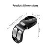 2Pcs Car Seat Back Hooks Adjustable Hook Auto Accessorie For Mitsubishi Eclipse Lancer Outlander Pajero ASX Colt Space Delica Ex