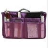 Bag Organizer - FUN DAISY - Large Handbag - Purple Color - Lightweight 90g - Multiple Compartments