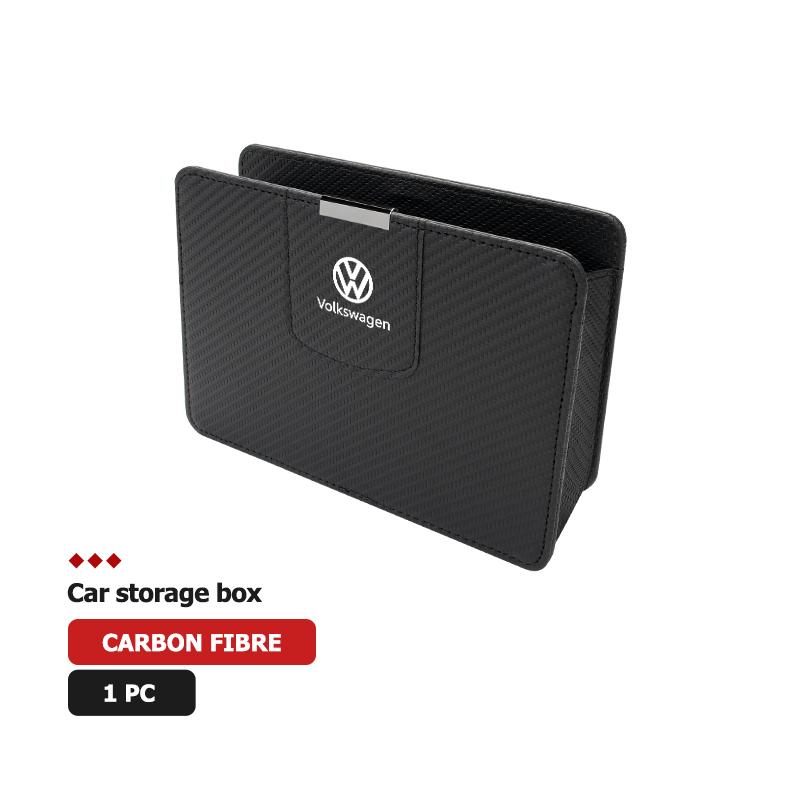 O2Car Seat Side Door Trash Can Hanging Garbage Bin Receipts Card For Volkswagen VW Scirocco Jetta Beetle Golf 4 5 6 Passat Polo B5