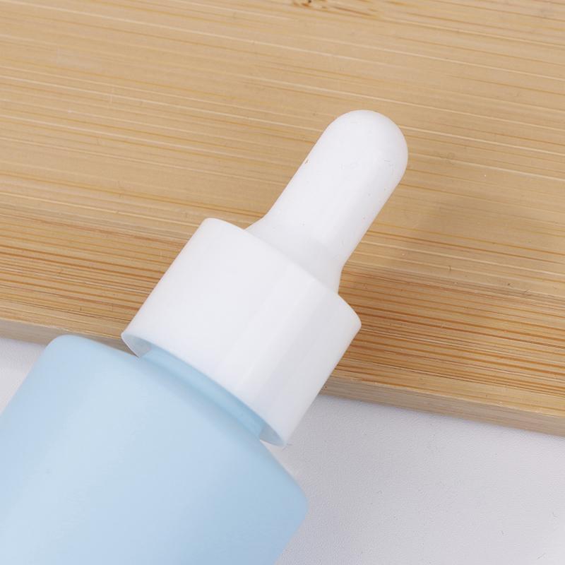 30 мл Макарон Круглые Толстые Стеклянные Флаконы-Капельницы Для Эфирных Масел Эссенции Пипетки Для Капель Для Глаз Колпачок Многоразового Использования