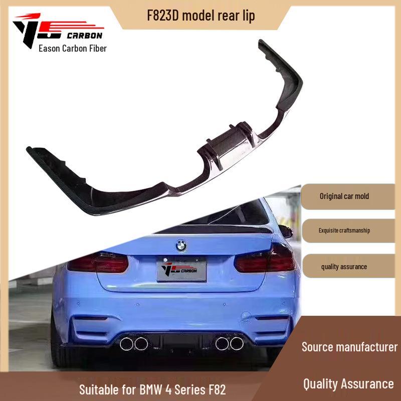 BMW M4 F82 Carbon Fiber 3D Style Rear Spoiler