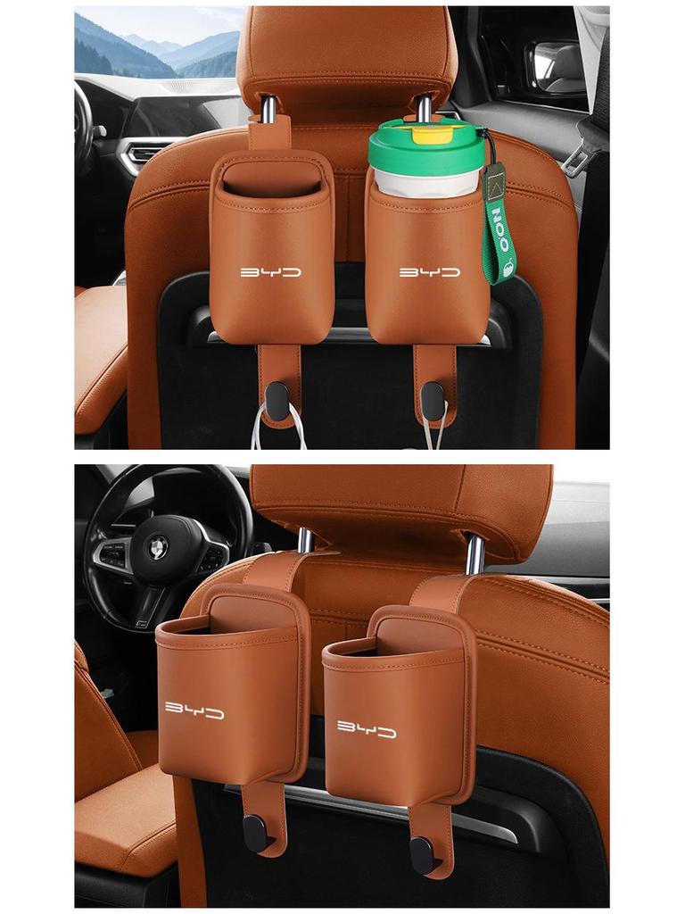 Крючок-держатель для стакана и хранение для моделей BYD: Han, Pro, Dolphin, Song Plus, Yuan EV, Seagull, Seal, Qin DMi