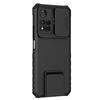 Shockproof Case For Redmi Note 10 4g 5g 10S 11SE 11Pro 4g 5g 12 Pro 4g 5g Slide Camera Lens Protection Stand Phone Cover