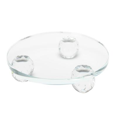 Кристаллический пьедестал Sunmany для главной статуи Будды, компактная фигурка, но памятная на столешнице или для домашнего животного, небольшой буддийский акрил Acstar Daily для