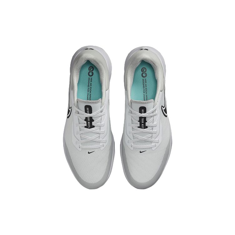 Nike Кроссовки унисекс Air Zoom Infinity Tour NEXT% Белый Серый Туман Динамичный Бирюзовый Черный DC5221-105