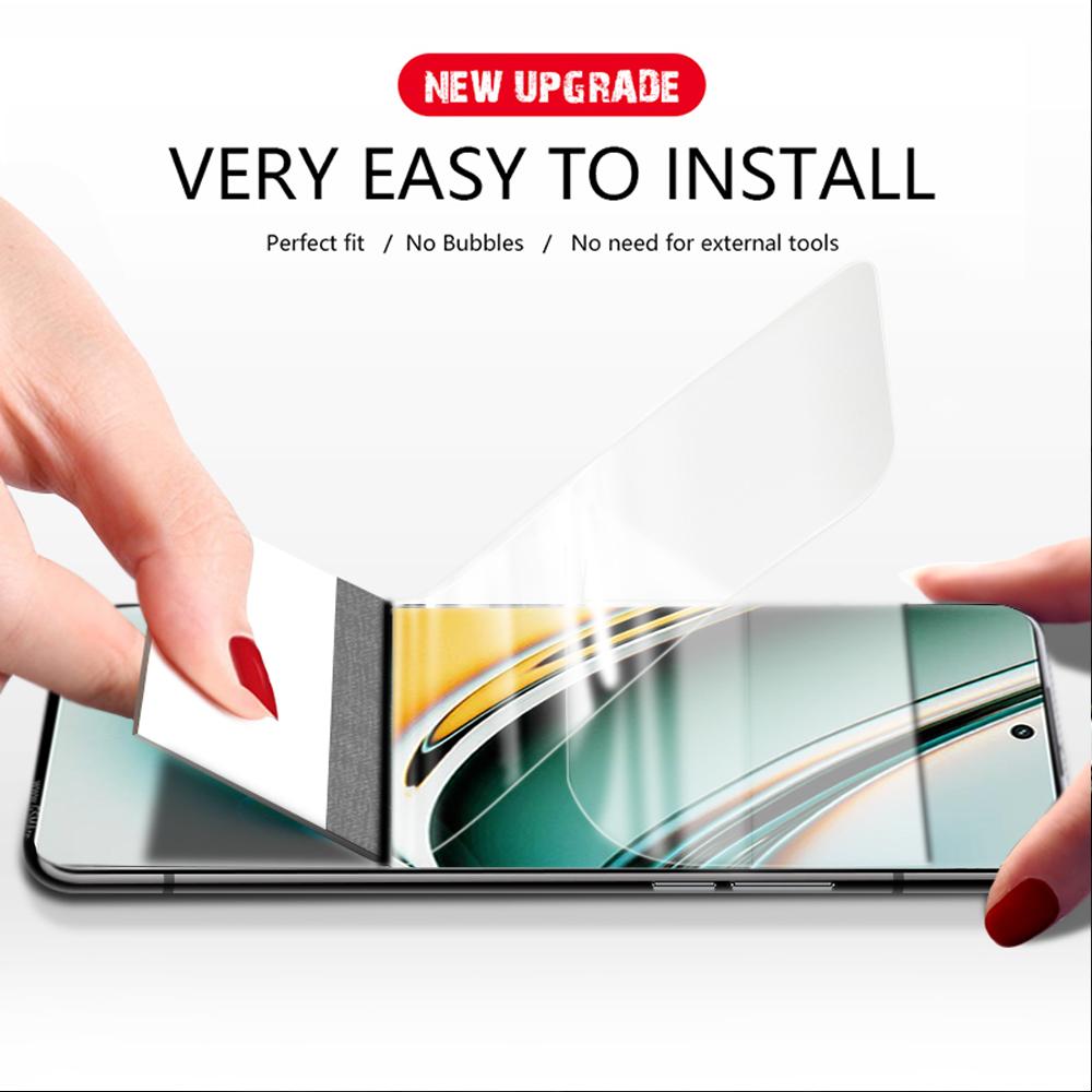 3PCS HD Clear Hydrogel Film for Oppo Realme 11 10 9 8 7 6 Pro Plus 9i 8i C55 C53 C33 C30 C35 C31 C21 C11 C15 C25 Screen Protector