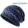 Contrasting Colors Pullover Hat Plaid Print Casual Hedging Cap  Autumn and Winter