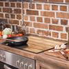 Стеклянная защитная панель для плиты 60x52 Дерево