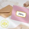 True-Ally 140 шт. Золотые Металлические Наклейки-Бирки для Имен, Пустые Наклейки-Бирки с Именем С Постоянным Клеем, Пишущиеся Наклейки Со Мной