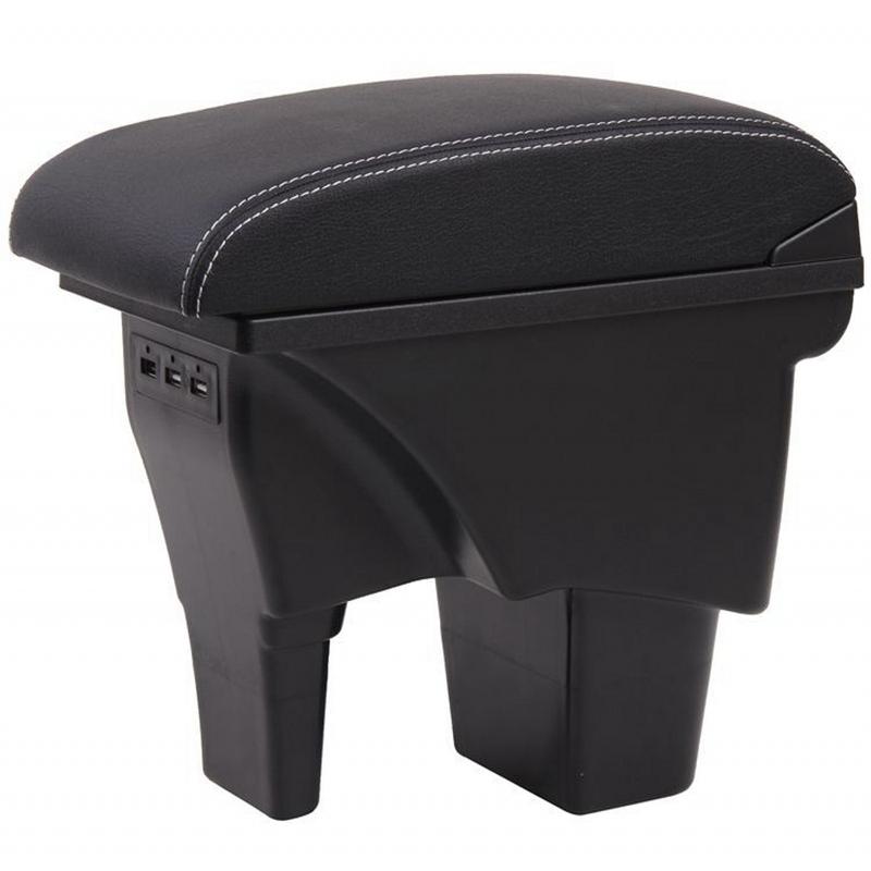 For Suzuki Vitara Armrest Box Universal Car Center Console Caja Modification Accessories Double Raised with USB
