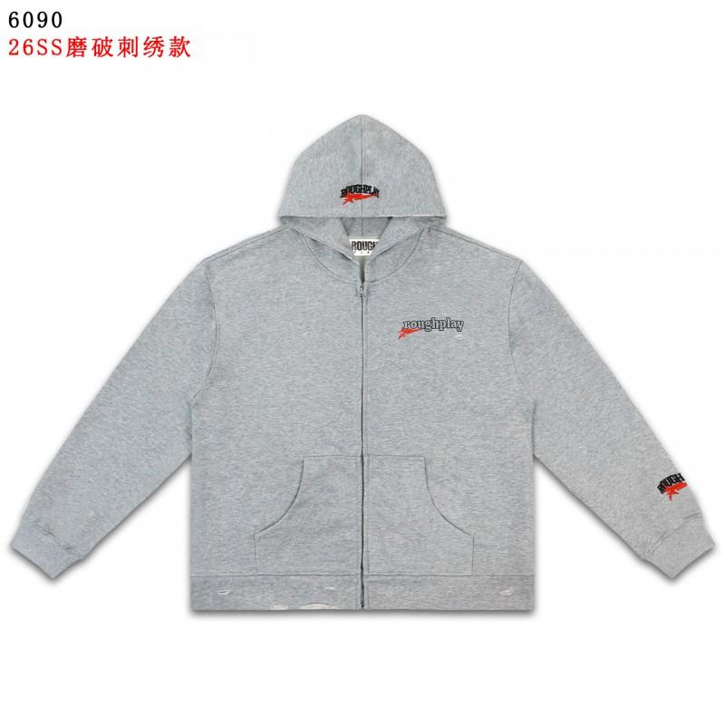 Mens Oversized Hooded Zip-Up Sweatshirt Set With Embroidered Letter Design Casual Streetwear All