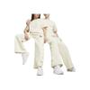 Puma Luxe Sport T7 широкие брюки на пуговицах унисекс, цвет белоснежный 620853-87