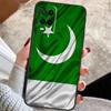 Чехол-баннер Флаг Пакистана для Oppo A57 A17 A77 A40 A78 A54 A74 A94 A76 A16 A96 A18 A60 A80 A38 A58 A98 A15 A5 Pro