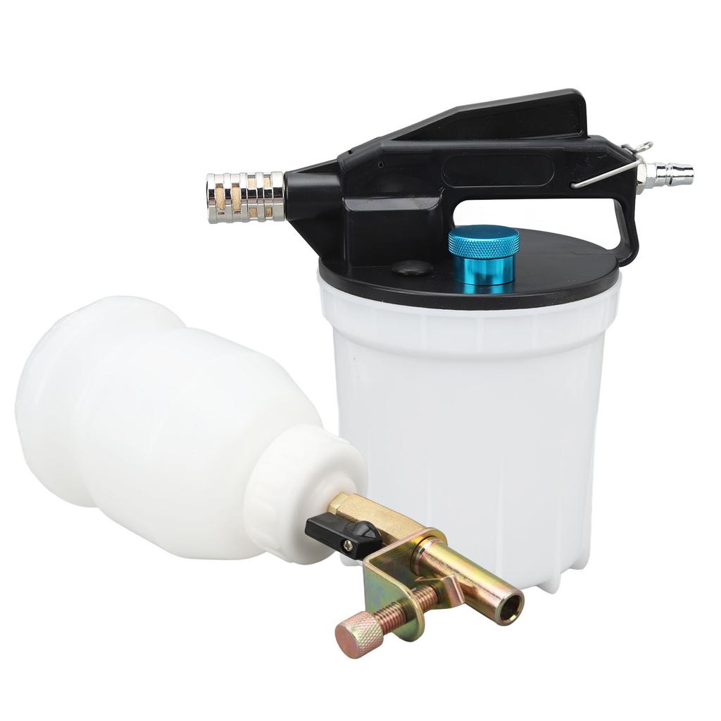 1Set 2L  Brake Bleeder Kit with 2L Vacuum Brake Extractor Tool 1L Refill Bottle 2.7 to 11.6 Bar  for Vehicles