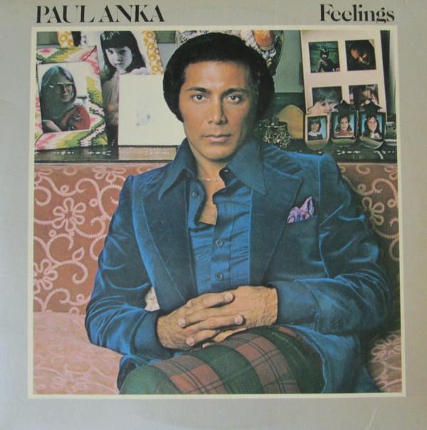 Виниловая пластинка PAUL ANKA Feelings UALA367G United Artists 1975 Канада Рок Б/у