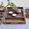 7Pcs Wooden Serving Trays Food Tray for Dining Table Lap Sofa Bed Bathroom