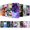 Luxury Painted Leather Case Wallet Book Style Protective Cover for Honor 90 Pro/Honor X6A X7A X9A X8A X8 X50 X6B X7B/Honor Play 8T Play 7T/Magic6 Lite