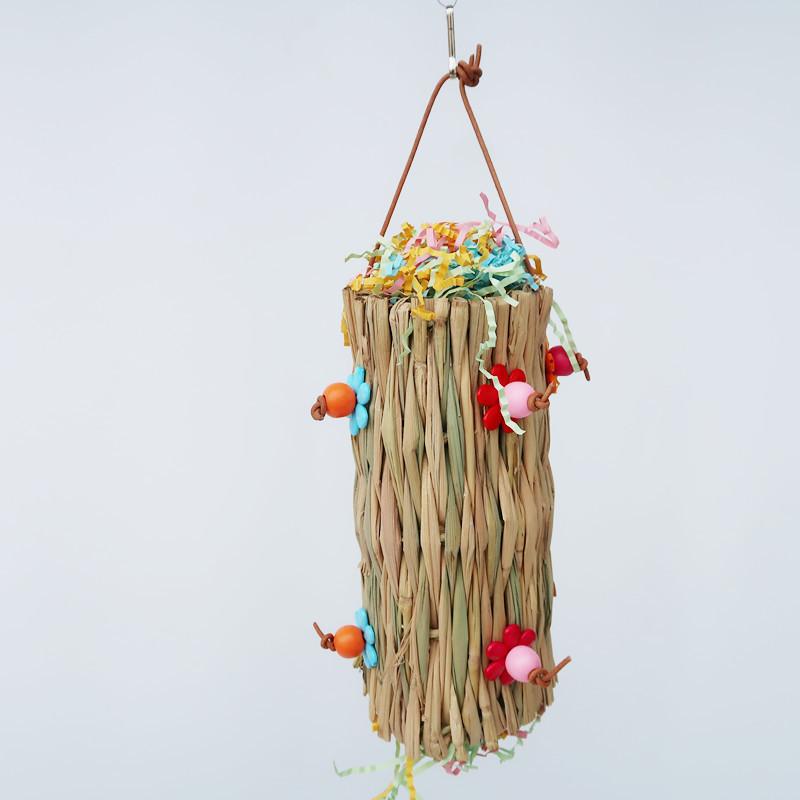 Игрушки для жевания попугаев, игрушки из бумаги для поиска корма для птиц в клетке, полезные многофункциональные безопасные игрушки-измельчители для птиц для кореллы