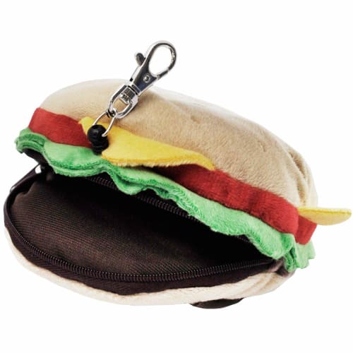 Skater Pass Case with Reel Pouch Commuter Holder Burger Concs Burger PASC1