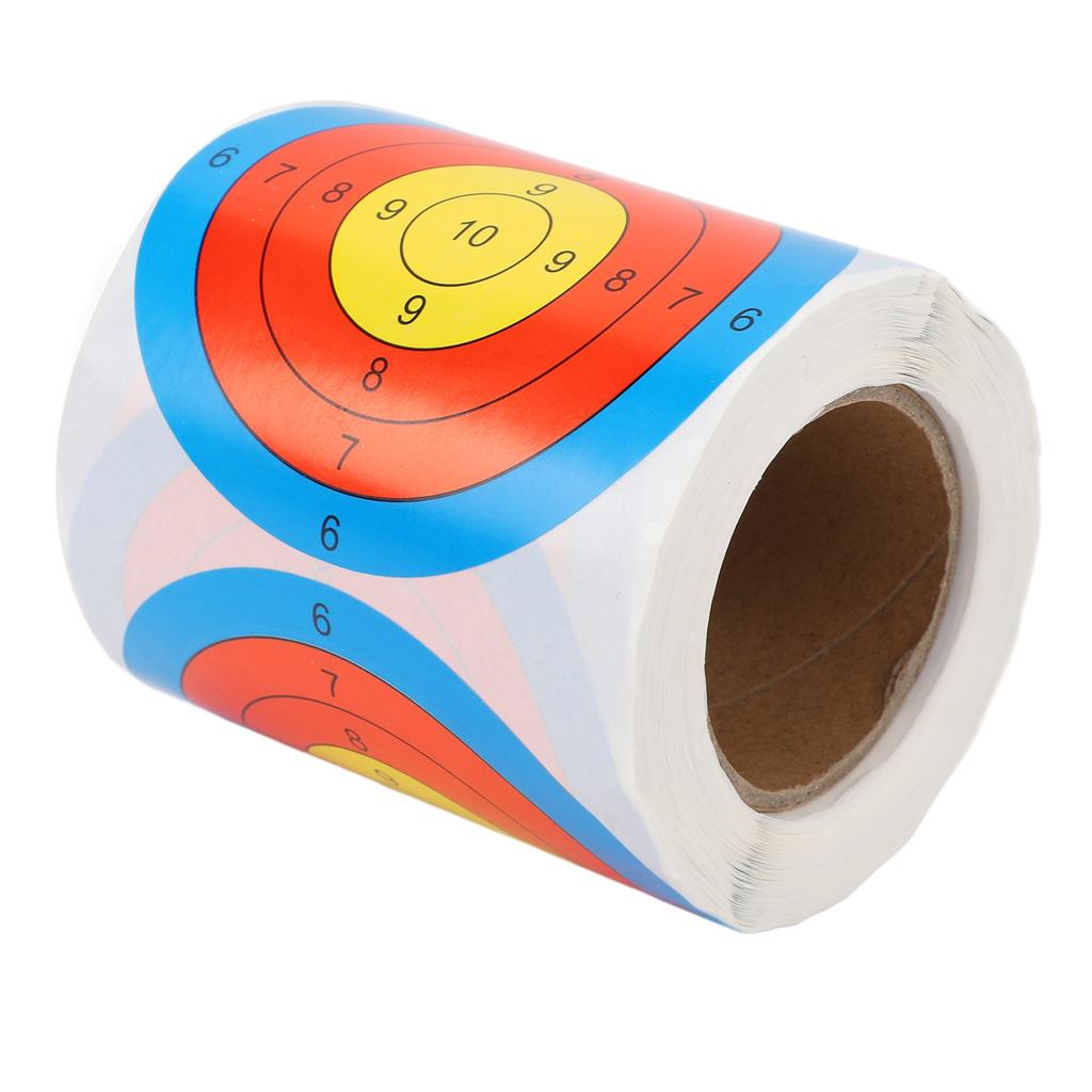 200pcs/Roll Shooting Target Sticker Universal Full Color Self Adhesive Shooting Target Paper for Tra