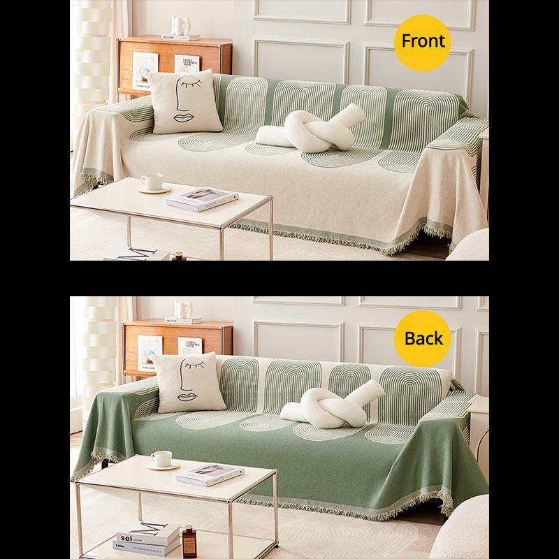 Чехол для дивана из двухстороннего шенилла, чехол для дивана All Seasons, полотенце для дивана, чехол для дивана в гостиной, чехол для дивана с защитой от царапин от кошек