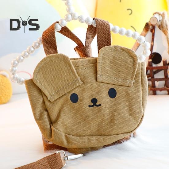 Рюкзак для домашних животных с воротником-ремнем, мультяшная сумка для дрессировки собак, сумка для закусок, сумка для наград, рюкзак для путешествий на открытом воздухе, рюкзак для щенков с тяговой веревкой