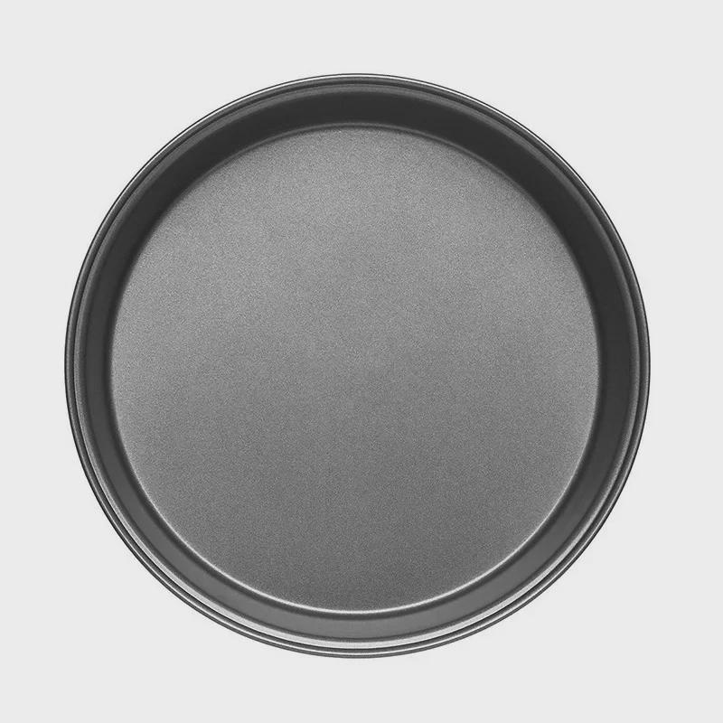 Круглая неглубокая форма для выпечки пиццы диаметром 6-10 дюймов