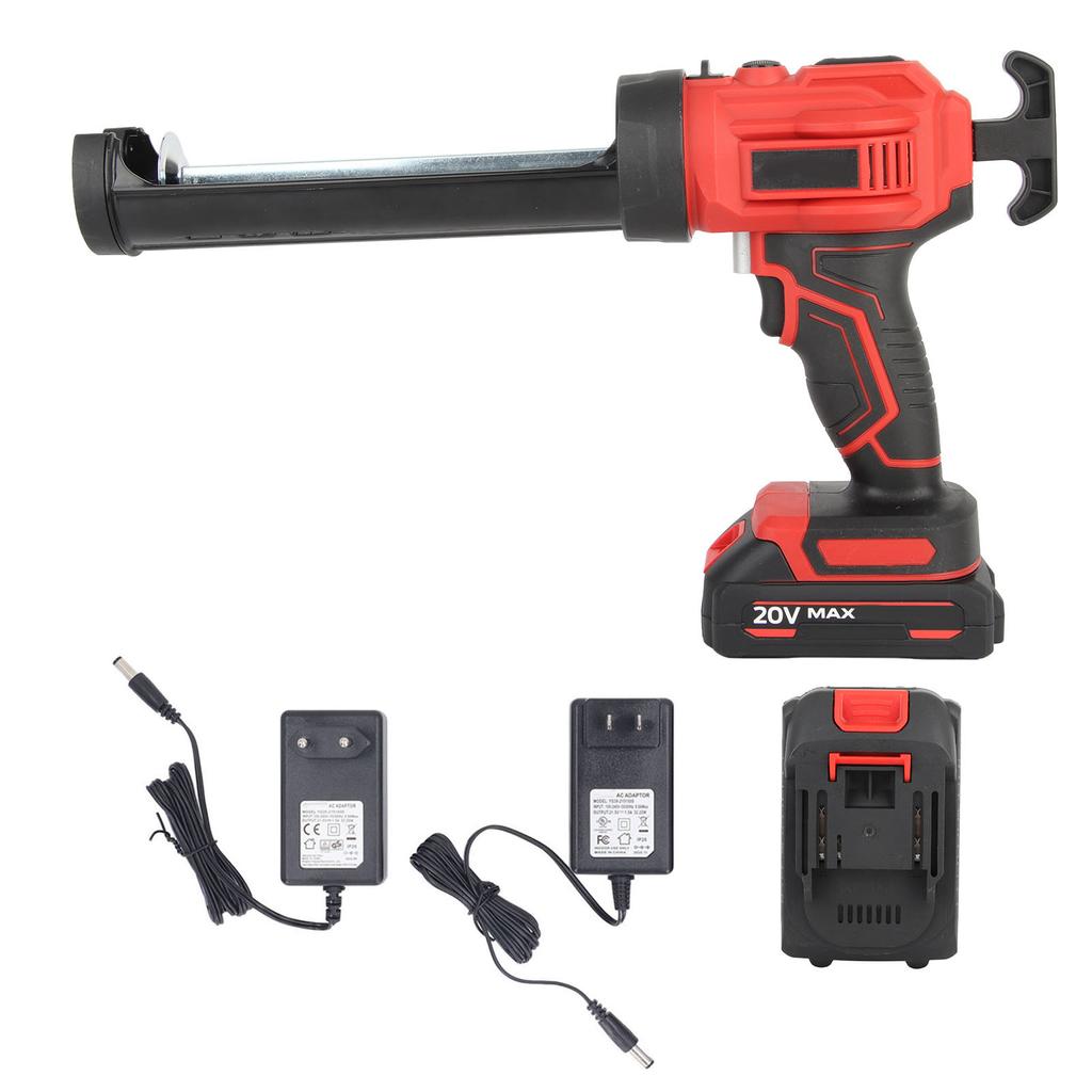 Беспроводной пистолет для герметизации, перезаряжаемый литиевый аккумулятор, электрический пистолет для герметизации, 100–240 В