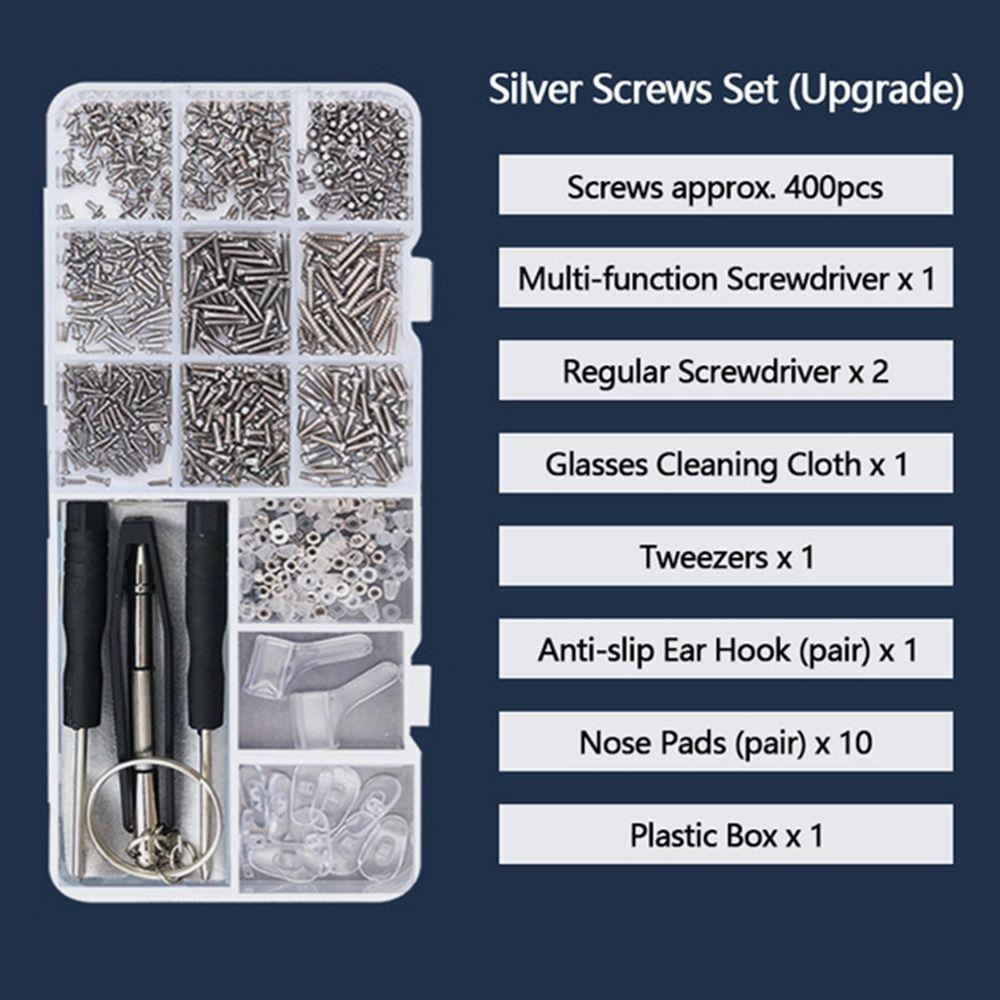 Silicone Anti-Slip Eye Care Tools Glasses Nose Pads Sunglasses Repair Kit Tool Eyewear Accessories