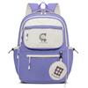 Cute And Spacious Childrens Backpack For School Oxford Cloth With Curved Shoulder Straps