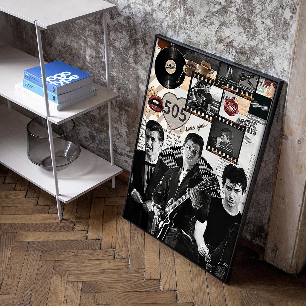 Classic Band Arctic Monkey Music 80s Retro Pictures Fan Room Living Room Art