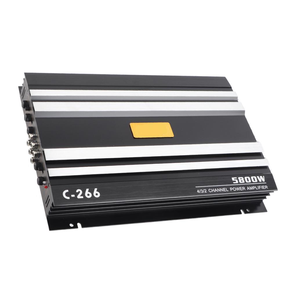 Автомобильный стереоусилитель звука, динамик, усилитель мощности, 12 В, 5800 Вт, универсальный для грузовиков