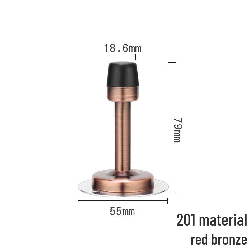 Самоклеящийся противоударный стопор для двери и присоска-бампер для безопасного входа и дверей ванной комнаты