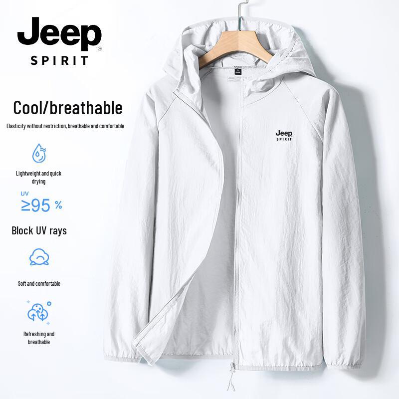 Мужская куртка JEEP SPIRIT для защиты от солнца на открытом воздухе