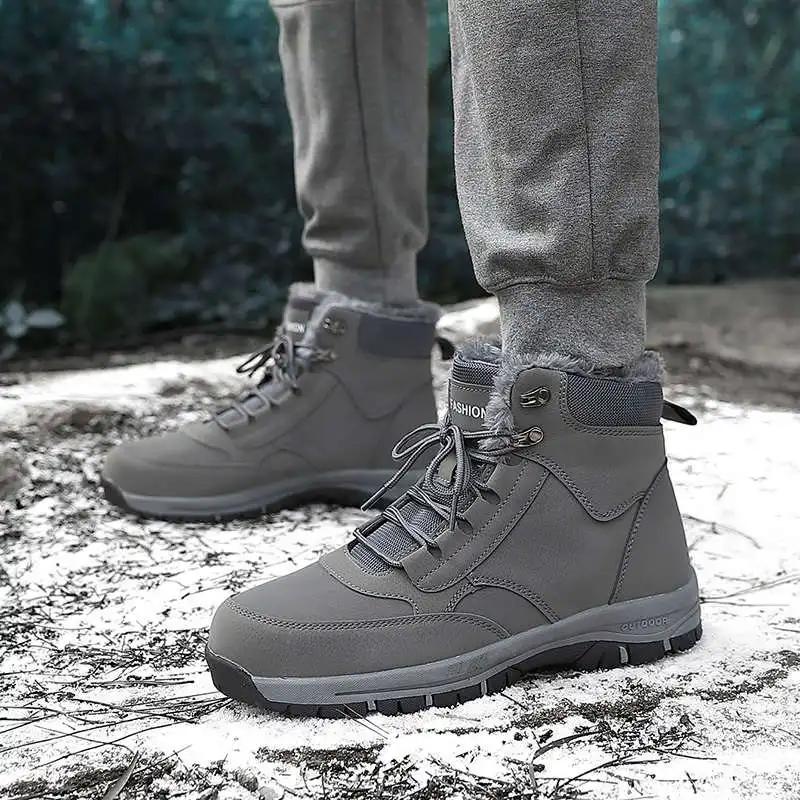 Fashion Snow Boots Flat-heeled Women's Walking Sneakers Dress White Sneakers Woman Heel Shoes Silver Woman Heels Sport High Quality