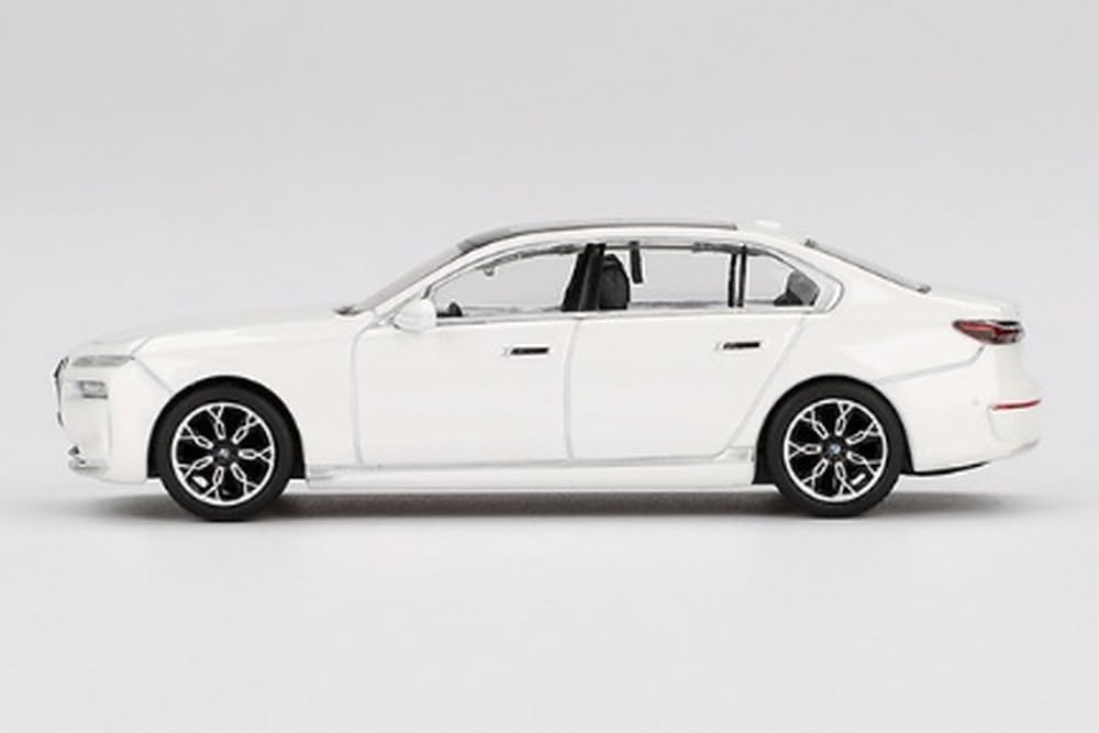 MINI GT 1/64 BMW i7 xDrive60 Минерально-белый (Левая ручка) Готовый продукт MGT00819-L