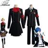Косплей Persona 3 Reload Айгис Минато Арисато Школьная форма старшей школы Геккокан с галстуком значком повязкой Аниме костюм