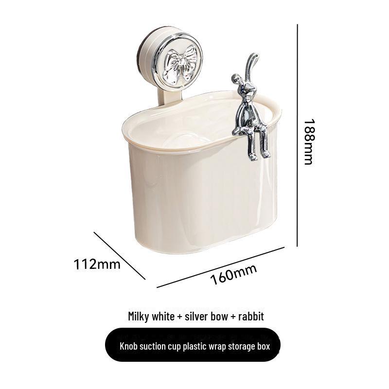 Настенный органайзер для пластиковых пакетов на присоске