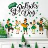 St. Patrick's Day Hat Wall Stickers Suitable for Bedroom Living Room Festive Atmosphere Decoration Stickers