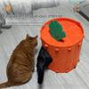 Войлочная Ткань Морковка Кошачье Гнездо Мягкий и Прочный Съемный Домик-пещера для Питомца Когтеточка Износостойкий Полузакрытый Кошачий Лежак