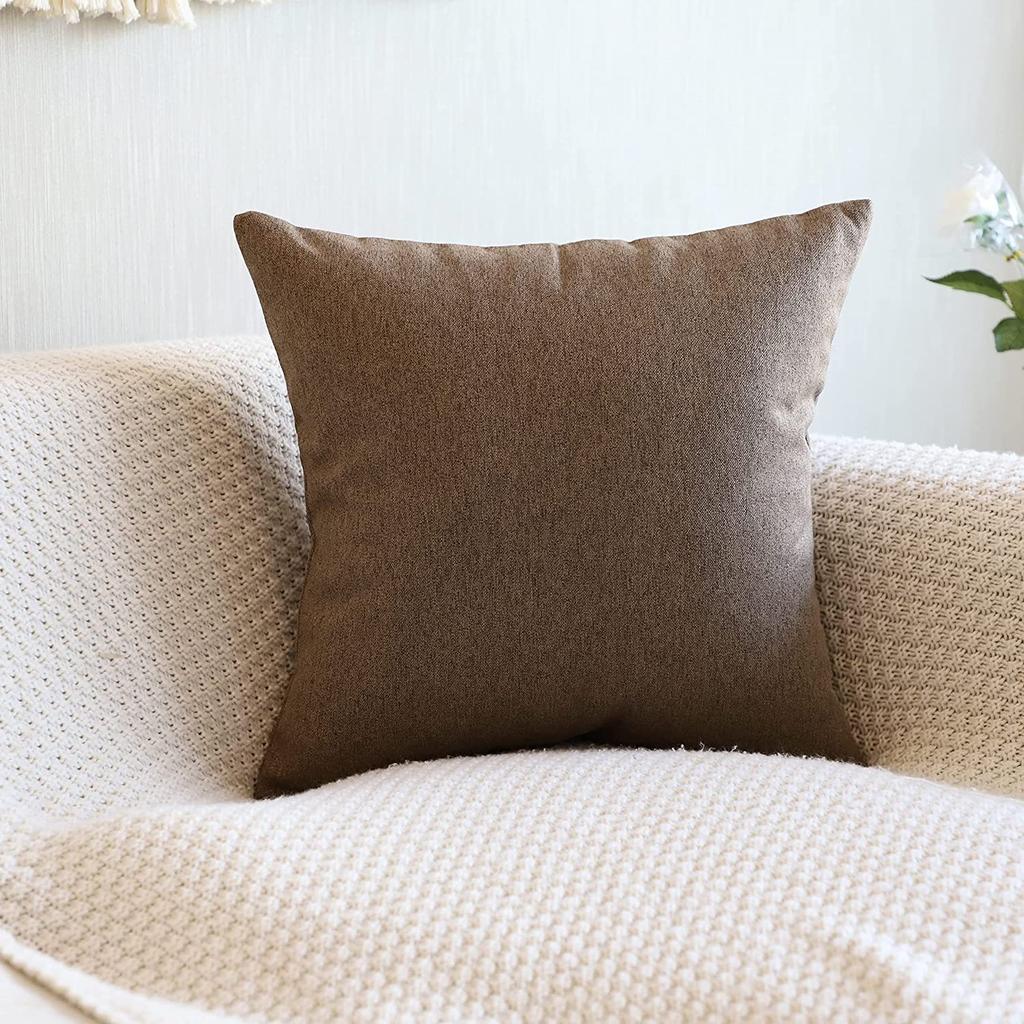 New Linen Pillow Bed and Breakfast Sofa Decorative Lumbar Pillow Cushion Living Room Bedroom Pillow Case with Core