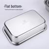 Stainless Steel Rectangular Deep Basin