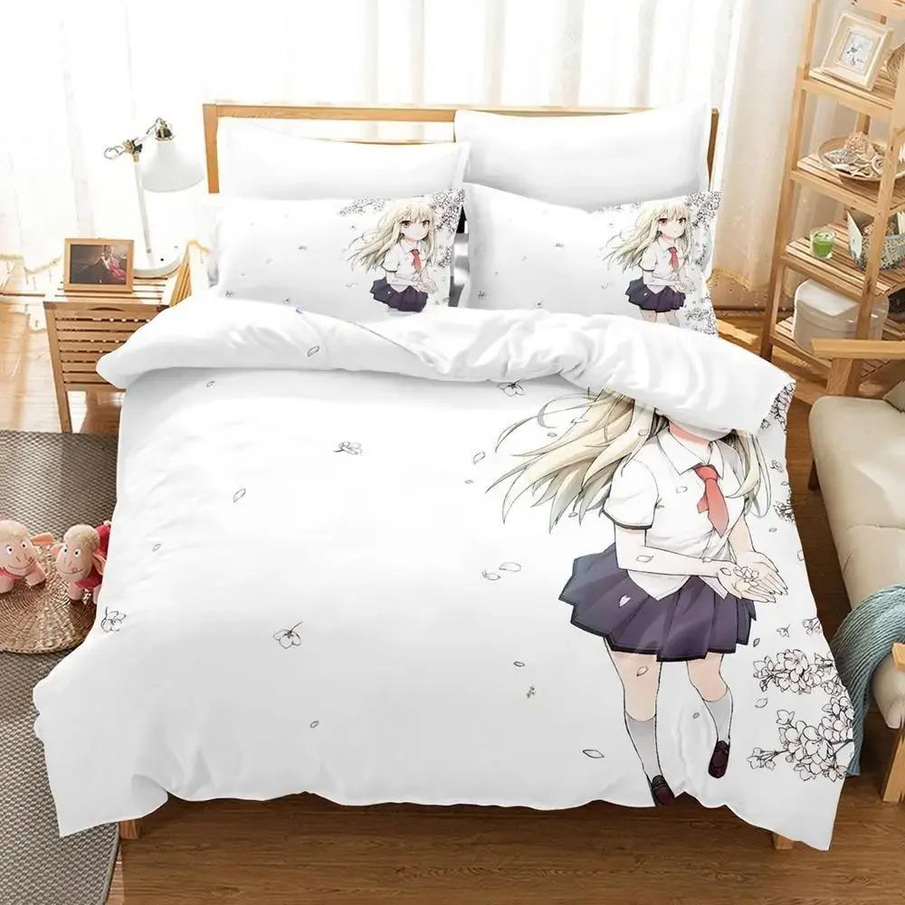Новый Набор постельного белья THE PET GIRL OF SAKURASOU Мультяшный Аниме трехсекционный набор Взрослый Детская Спальня Пододеяльник Комплекты комплекты для кровати king size Инструмент